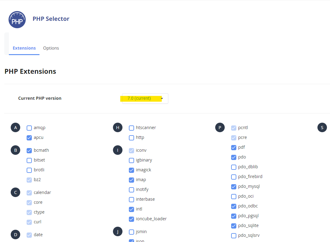 cPanel PHP Version – TPP Wholesale Support Centre